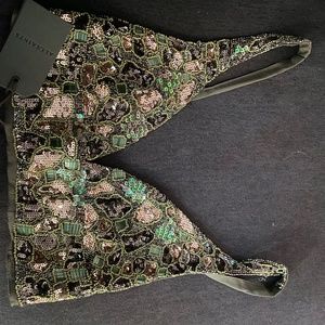AllSaints embellished bralette